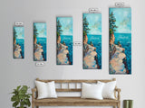 Lake Tahoe Art, Pine Tree Art, Nature Landscape, Above Sofa Art, Rustic Wall Art, Canvas Print, Living Room Art, Gift Idea