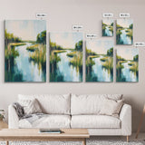Marsh Landscape, Coastal Landscape Art, Nature Painting, Seascape Art, Bedroom Art, Guest Room Art, Canvas Print, Farmhouse Art