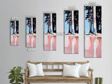 Tall Pines Reflection, Lake Landscape, Tranquil Nature Art, Woodland Wall Decor, Neutral Aesthetic, Cabin Art, Canvas Print