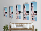 Cliffside Beauty, Ocean Landscape, Coastal Home Decor, Beach Wall Art, Modern Seascape, Framed Canvas Print, Minimalist Style