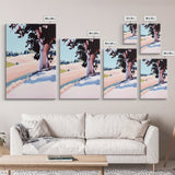 Rolling Hills, Tranquil Landscape, Country Scene, Framed Canvas Print, Rustic Farmhouse Decor, Nature Wall Art, Cozy Living Room Artwork