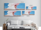 Dreamy Clouds, Surreal Art, Fantasy Landscape, Ethereal Sky, Canvas Print, Bedroom Wall Art, Pastel Minimalist Home Decor