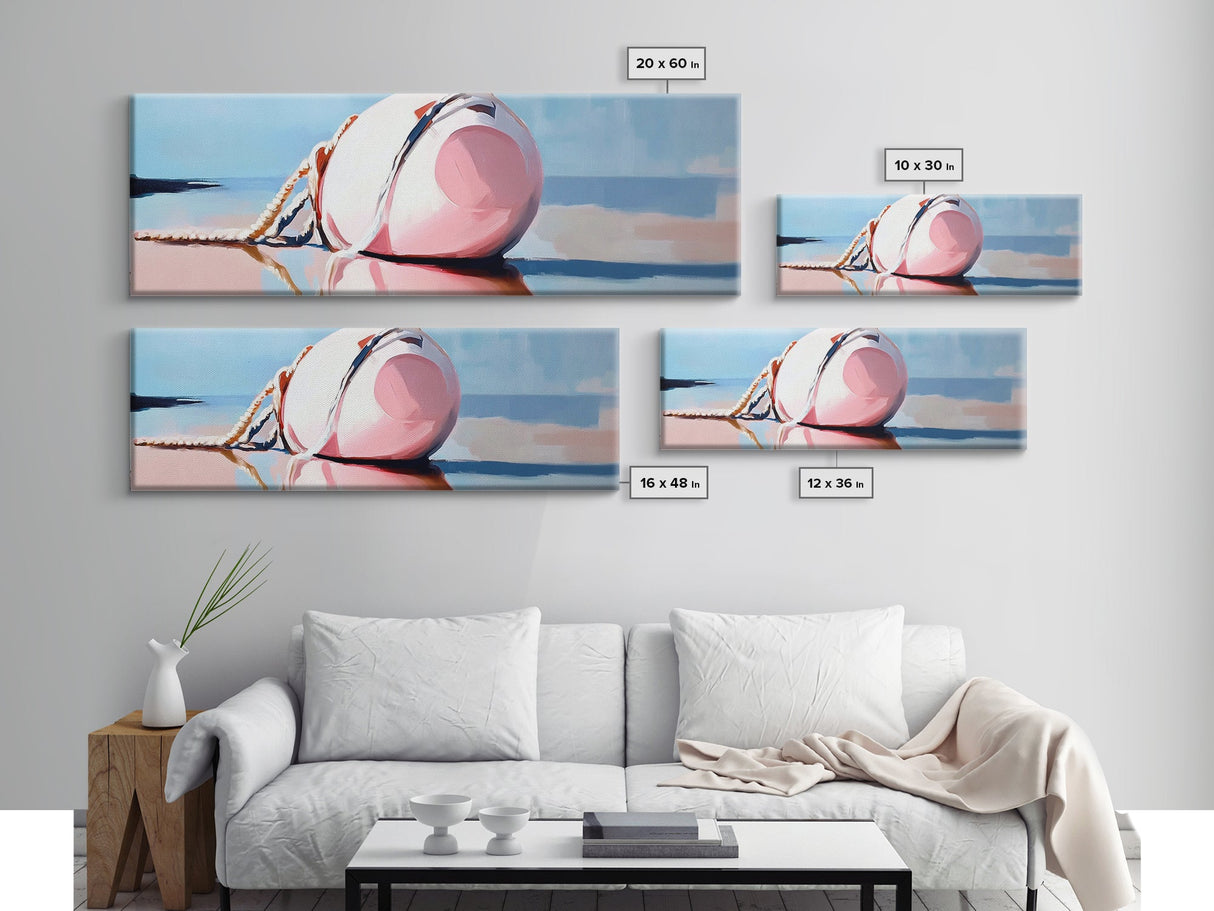 Nautical Buoy, seaside coastal wall art, beach house decor, maritime aesthetic, minimalist print, framed canvas print, lake house art