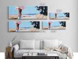 Windy Dunes, beach photography print, modern coastal decor, ocean breeze artwork, minimalist home decor, framed canvas print, boho style