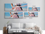 Sailor Strength, Nautical Painting, Coastal Art, Ocean Print, Maritime Wall Decor, Nautical Art, Living Room Print, Framed Canvas Print