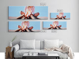 Bonfire Moment, Autumn Night Scene, Outdoor Living Art, Canvas Print, Warm Cozy Decor, Minimalist Fire Painting, Boho Aesthetic