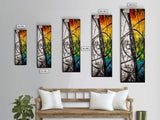 Deep Reflection, Abstract Depth, Textured Artwork, Canvas Print, Modern Living Room Decor, Moody Home Accent, Statement Piece