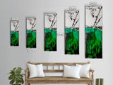 Green, Abstract, Canvas Print, Nature Artwork, Minimalist Home Decor, Textured Painting, Living Room Wall Art, Contemporary Decor