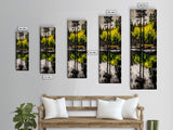 Reflection, Forest, Landscape, Canvas Print, Nature Wall Art, Tranquil Scene, Greenery Art, Serene Home Decor, Zen Office Artwork