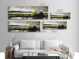 Abstract Hill, Nature Art, Landscape Painting, Contemporary Wall Decor, Framed Canvas Print, Office Wall Art, Earthy Tones, Minimalist Design