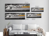 Dramatic, Ocean Wave, Black and White, Canvas Print, Coastal Wall Art, Modern Home Decor, Large Wall Art, Minimalist Art, Bedroom Wall Art