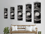 Artisan Soap Closeup, Rustic Spa Detail, Monochrome Still Life, Framed Canvas Print, Bathroom Decor, Minimalist Art, Cozy Home Accent