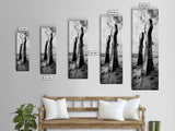 Coastal Decay, Metal Anchors, Beach Remnants, Nautical Texture Canvas Print, Industrial Entryway Wall Art, Rustic Coastal Style