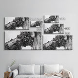 Coastal Texture, Tidepool Abstract, Modern Ocean Nature, Framed Canvas Print, Bathroom Wall Art, Marine Minimalist Photography