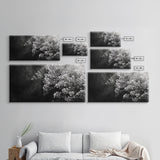Botanical Texture, Nature Closeup Art, Modern Organic Aesthetic, Framed Canvas Print, Bedroom Wall Art, Neutral Boho Wall Decor