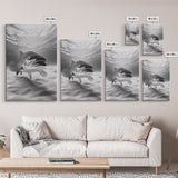 Underwater Trout Closeup, Realistic Fish, Nature Photography, Canvas Print, Man Cave Art, Fishing Lover Gift, Rustic Lake Decor