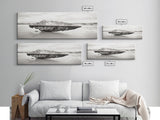 Beach Stone, Ancient Relic, Coastal Detail, Canvas Print, Minimalist art, Bathroom wall decor, Boho style, Neutral home aesthetic