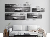 Paddle Board, Ocean Adventure, Summer Surf, Sparkling Sea, Canvas Print, Coastal Living Room Wall Art, Beach House Photography