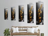 Ocean Kelp Art, Golden Seaweed, Deep Sea Beauty, Underwater Light, Canvas Print, Bathroom Wall Art, Nautical Decor, Moody Coastal Style