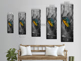 Bluegill Fish, Underwater Life, Bold Colors, Freshwater Beauty, Framed Canvas Print, Nature Art, Bathroom Wall Art, Aquatic Decor