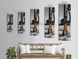 Industrial Detail, Rusty Metal, Minimalist Style, Grunge Wall Decor, Framed Canvas Print, Garage Art, Man Cave Wall Art