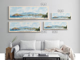 Bequia Island, Saint Vincent and the Grenadines Watercolor Beach Print, Vacation Gift, Saint Vincent and the Grenadines Wall Art, Beach Painting, Beach Decor, Beach Painting