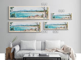 Byron Bay, Australia Watercolor Beach Print, Vacation Gift, Australia Wall Art, Beach Painting, Beach Decor, Beach Painting