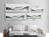 Cole Cole, Chile Watercolor Beach Print, Vacation Gift, Chile Wall Art, Beach Painting, Beach Decor, Beach Painting