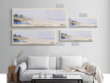 Coligny Beach, South Carolina Watercolor Print, Vacation Gift, South Carolina Wall Art, Beach Painting, Beach Decor, Large Wall Art, Wood Frame Art