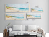 Folkestone Beach, Barbados Watercolor Beach Print, Vacation Gift, Barbados Wall Art, Beach Painting, Beach Decor, Beach Painting