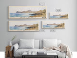 Gran Canaria, Spain Watercolor Beach Print, Vacation Gift, Spain Wall Art, Beach Painting, Beach Decor, Beach Painting