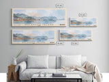 Gulangyu Island, China Watercolor Beach Print, Vacation Gift, China Wall Art, Beach Painting, Beach Decor, Beach Painting