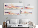 Holkham Beach, United Kingdom Watercolor Beach Print, Vacation Gift, United Kingdom Wall Art, Beach Painting, Beach Decor, Beach Painting
