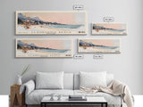 Llandudno Beach, South Africa Watercolor Print, Vacation Gift, South Africa Wall Art, Beach Painting, Beach Decor, Large Wall Art, Wood Frame Art