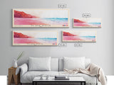Playa Roja, Peru Watercolor Beach Print, Vacation Gift, Peru Wall Art, Beach Painting, Beach Decor, Beach Painting