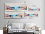Sennen Cove, United Kingdom Watercolor Beach Print, Vacation Gift, United Kingdom Wall Art, Beach Painting, Beach Decor, Beach Painting