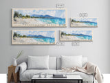 Frederiksted Beach, US Virgin islands Watercolor Beach Print, Vacation Gift, US Virgin islands Wall Art, Beach Painting, Beach Decor, Beach Painting