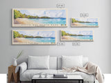 Smith Bay Beach Park, US Virgin islands Watercolor Beach Print, Vacation Gift, US Virgin islands Wall Art, Beach Painting, Beach Decor, Beach Painting