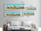 Stary Oskol Russia Travel Print Wall Art, Panoramic City Art, Travel Art, Wall Decor, Vacation Gift, Framed Canvas Print Or Metal Art