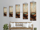Rustic Water Fountain Zen Wall Art Framed Canvas Print Wabi Sabi Art Minimalist Art Above Bed Wall Art Farmhouse Art
