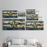 Lone Star Art, Framed Canvas Print, Rustic Wall Art, Southwest Wall Art, Geometric Wall Art, Extra Wide Art, Above Couch Art, Farmhouse Decor