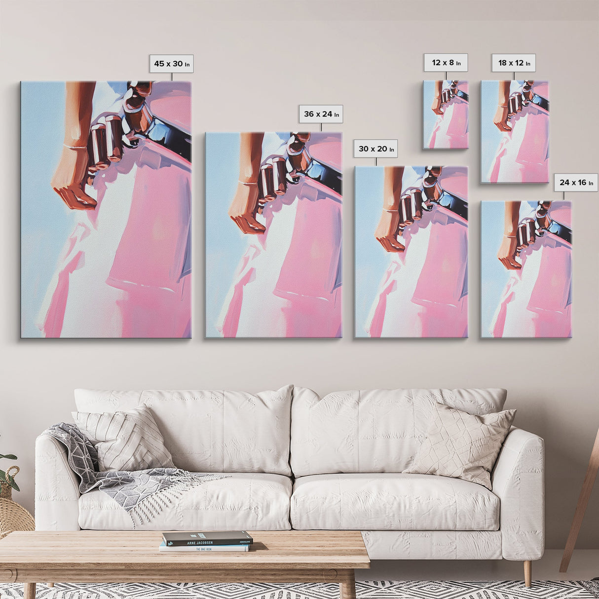 Pink cowgirl, western belt, black cowgirl painting, light pink wall art, southwestern art, cowboy aesthetic, framed canvas print, rustic art