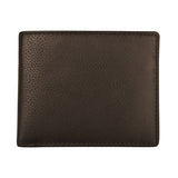 Men's Pebble Grain Leather Bifold Wallet (7021) by ili New York