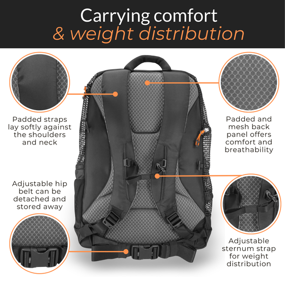 DjangoPack™ Dog/Cat/Pet Carrier Backpack - Django