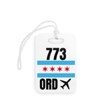 Chicago Illinois,  Area Code / Airport Tag for Bags and Luggage - 773 / ORD