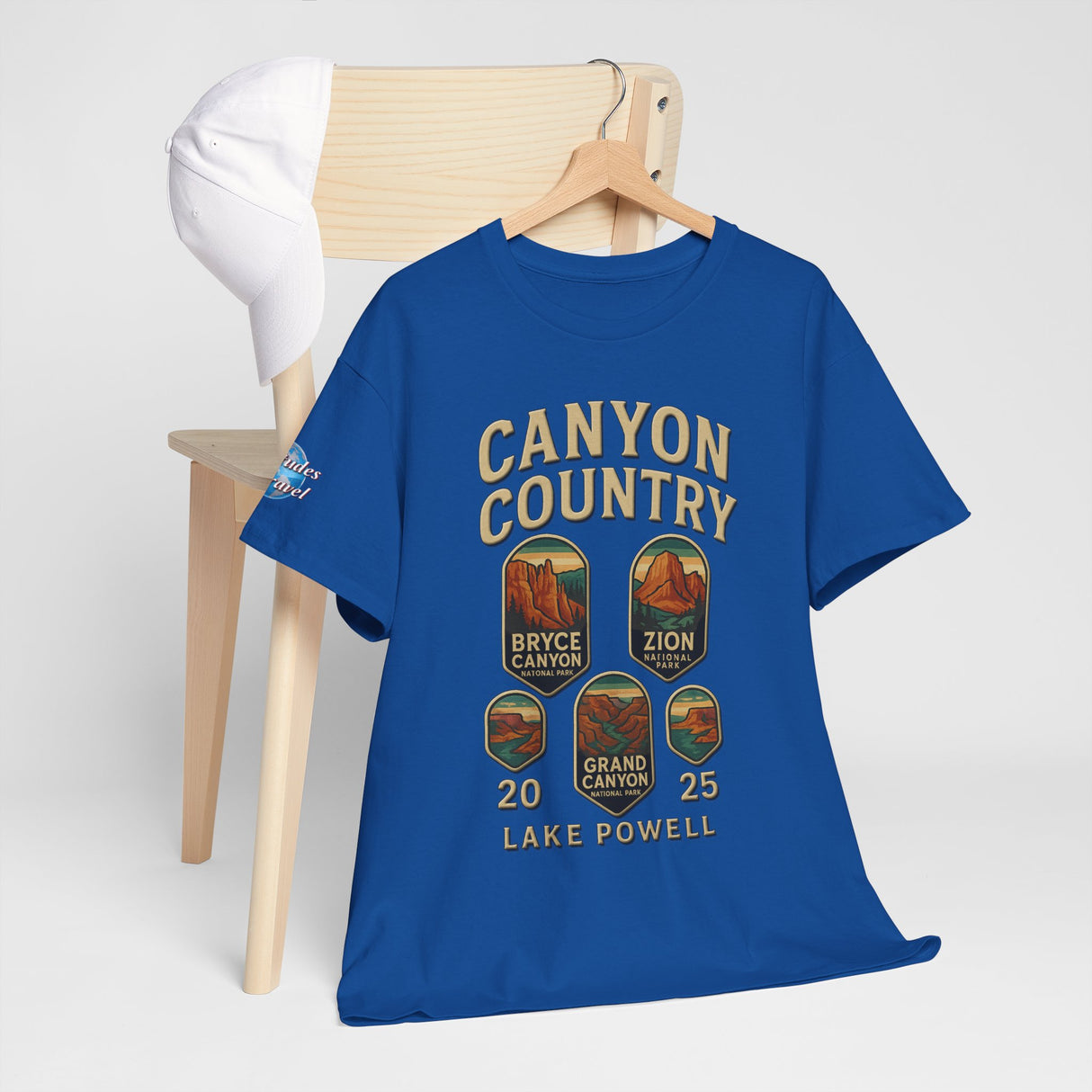 Canyon Country Tee, Adventure T-Shirt, National Park Shirt, Travel Souvenir Gift, Retro Tour Shirt, Hiking Apparel, Unisex Cotton Top