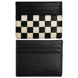 Checkerboard Card Case (7101) by ili New York