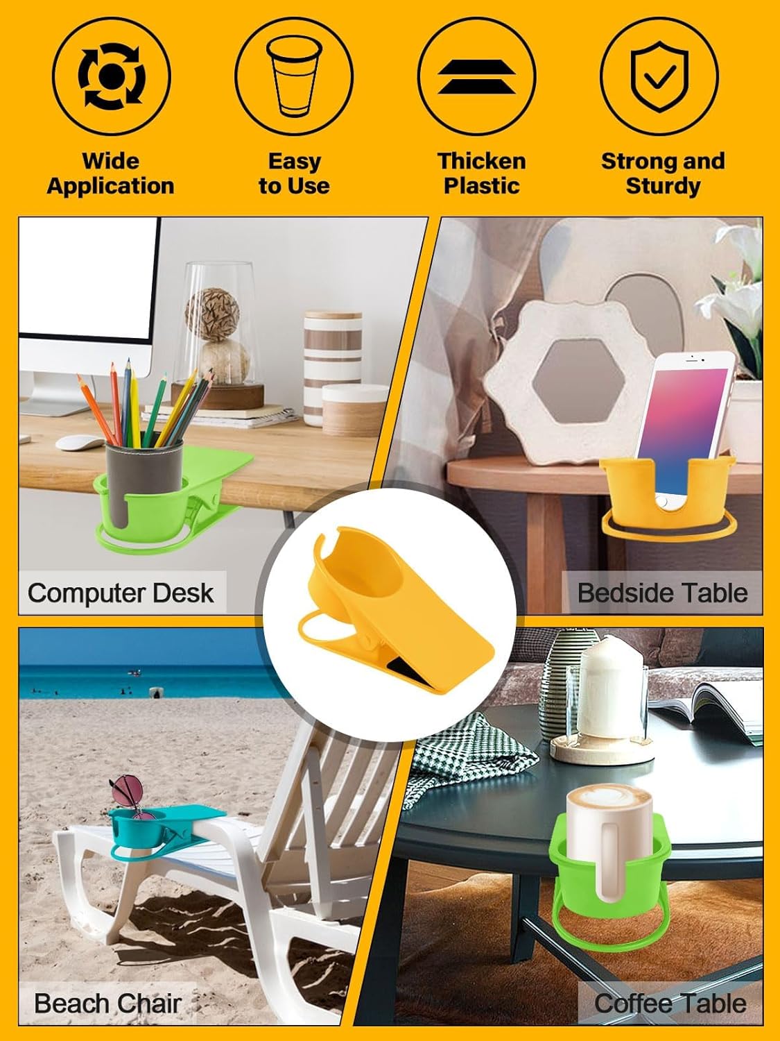 Clip-On Drink Holder – Secure, Convenient & Travel Ready