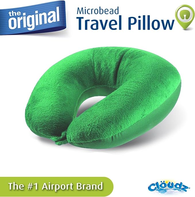 Super Soft Plush Microbead Travel Pillows by Cloudz