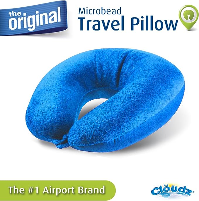 Super Soft Plush Microbead Travel Pillows by Cloudz